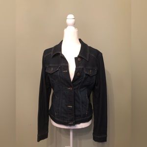 Jean Jacket Size M Riders Lee Indigo
